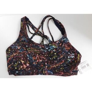 New Lululemon Sportsbra Folm sz 6‎ Free To Be Serene Gym Casual Strappy NWT
